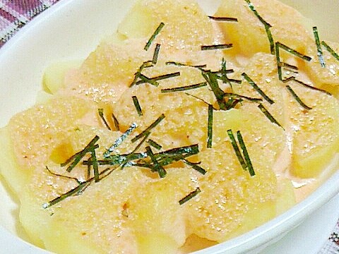 間違いない じゃがいもの明太マヨソース焼き レシピ 作り方 By Mama Papa 楽天レシピ